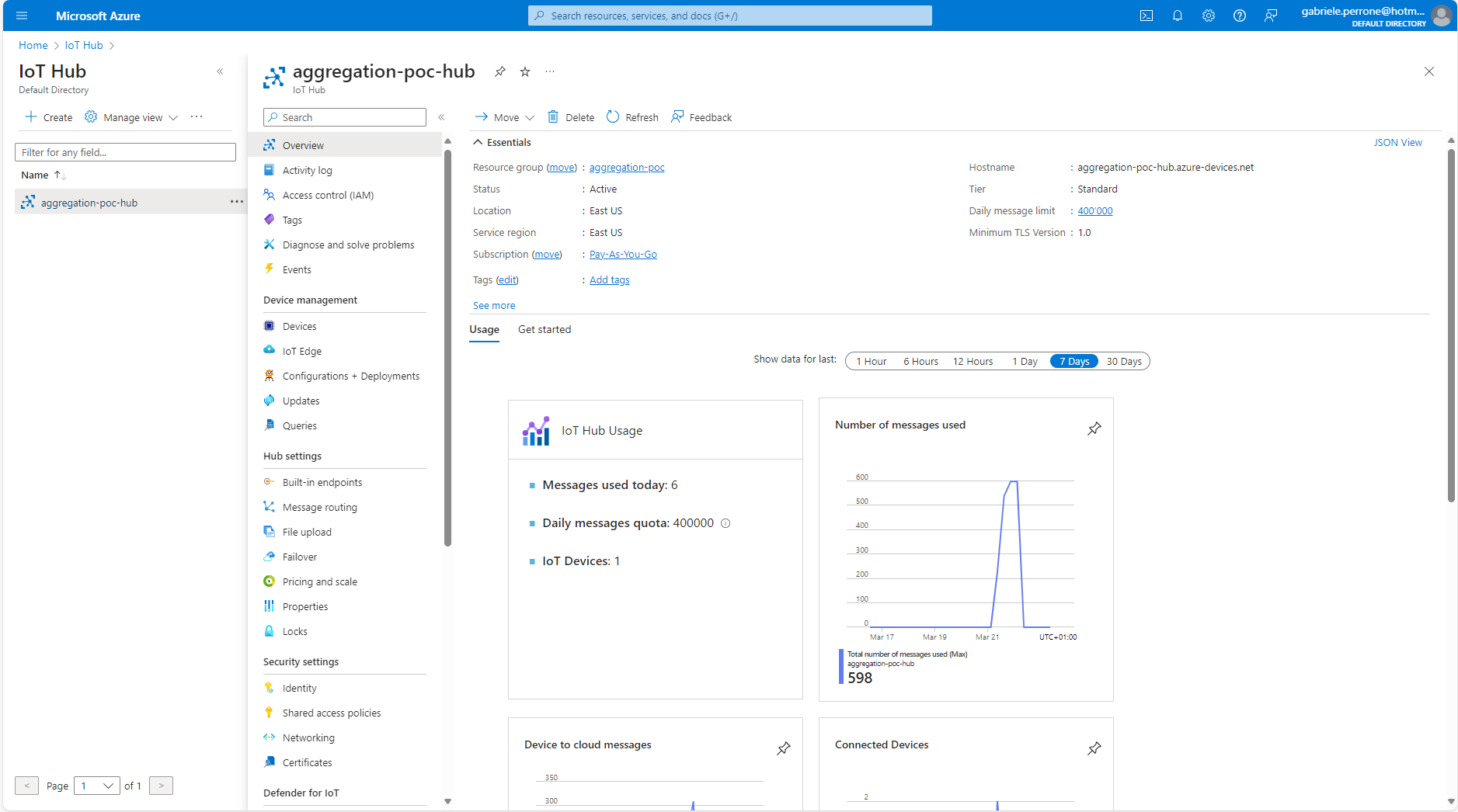 Preview image for IoT Telemetry Aggregation
